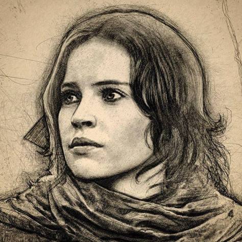 Rouge One, Jyn Erso by Paul Shipper